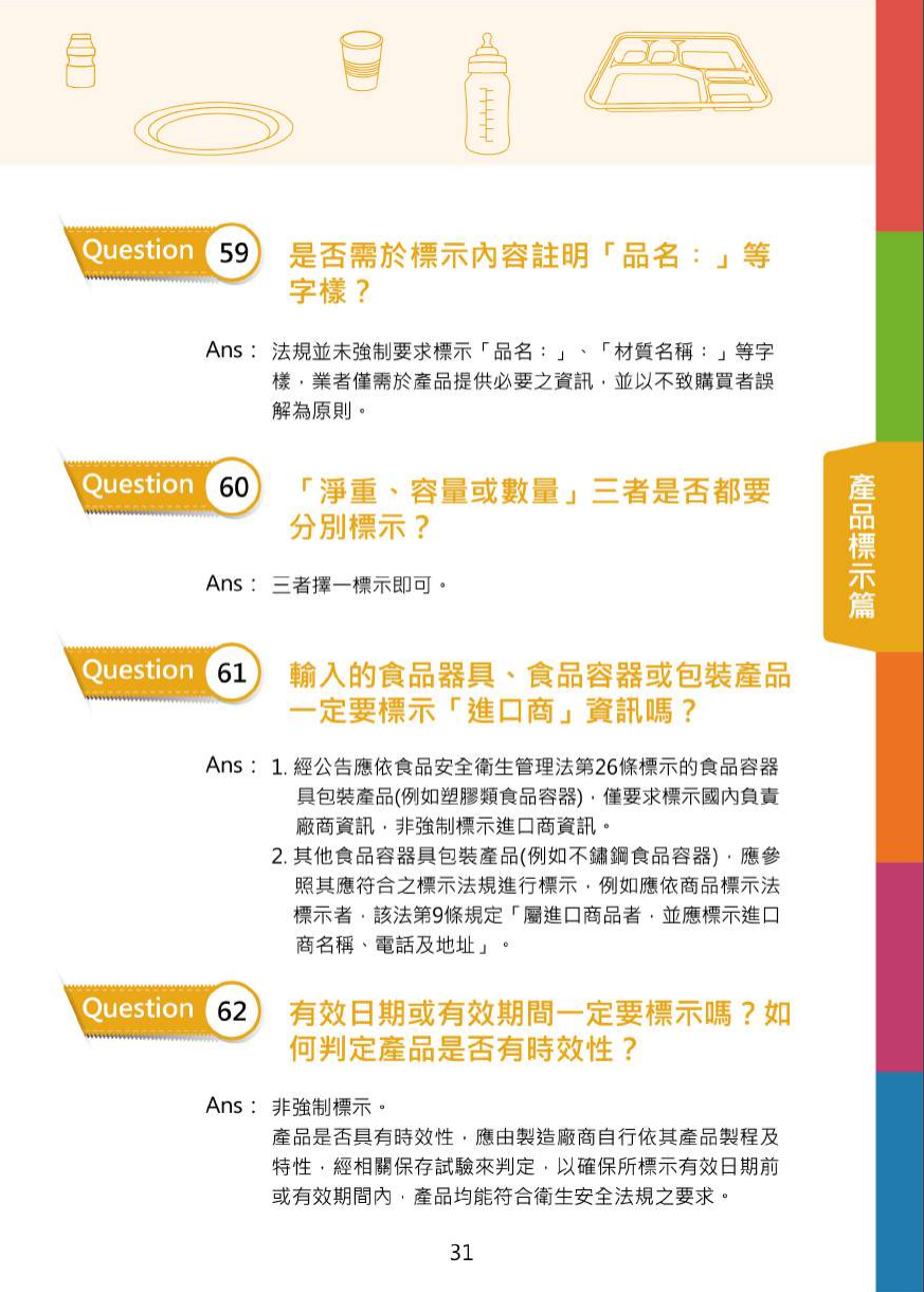 不可不問的塑膠類200問-食品器具容器包裝衛生安全與標示圖片