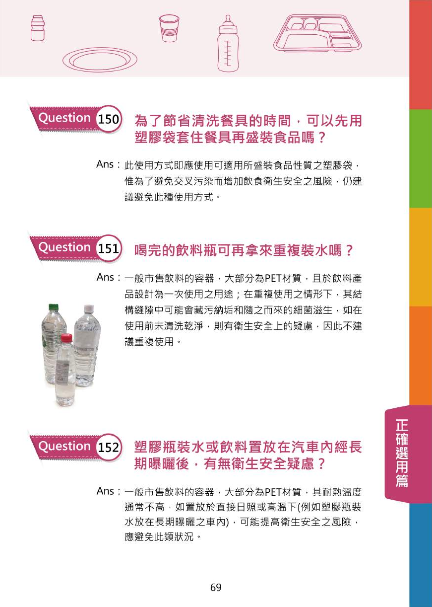 不可不問的塑膠類200問-食品器具容器包裝衛生安全與標示圖片