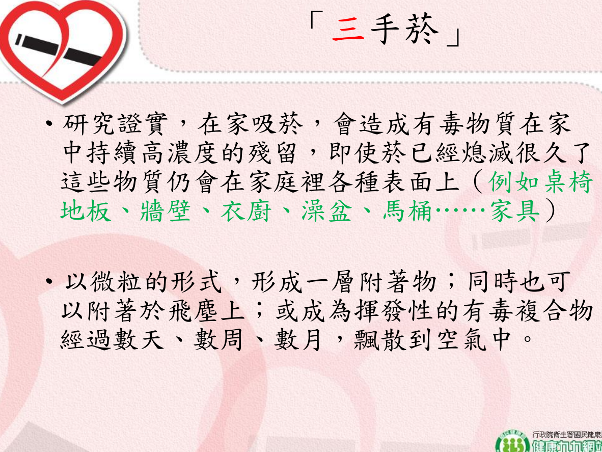 菸害衛教宣導圖片