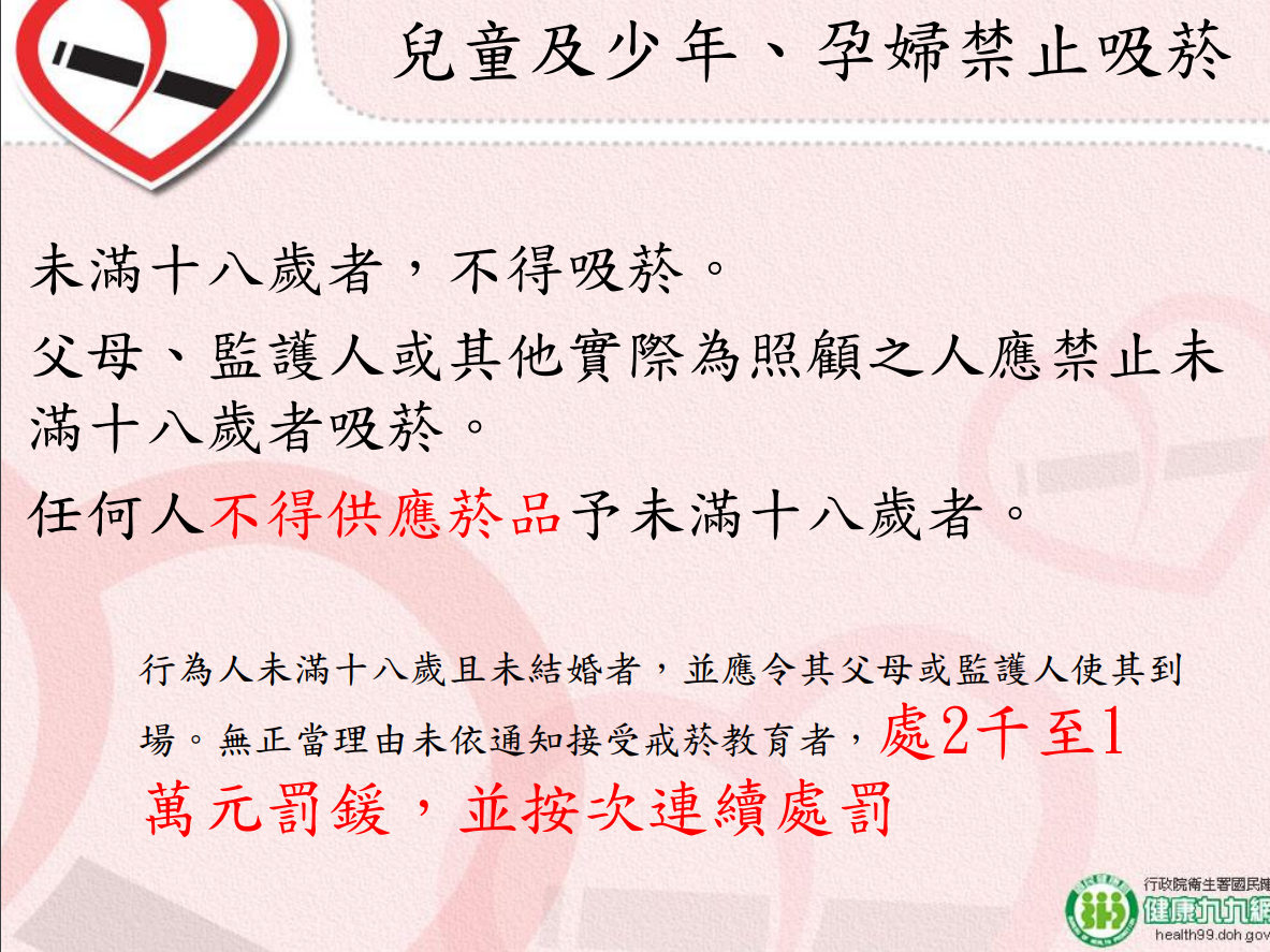 菸害衛教宣導圖片